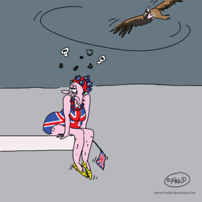 Dessin humoristique Theresa May - Brexit