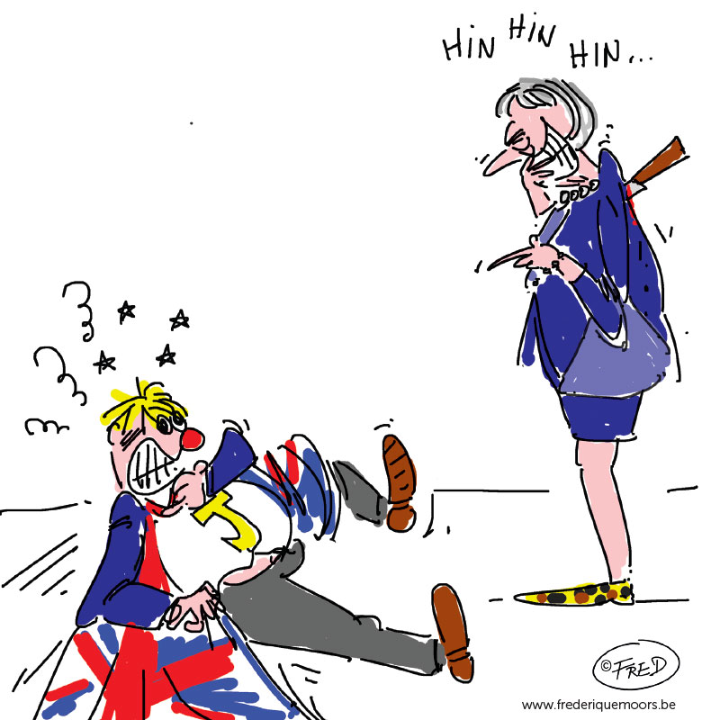 Boris Johnson au tapis